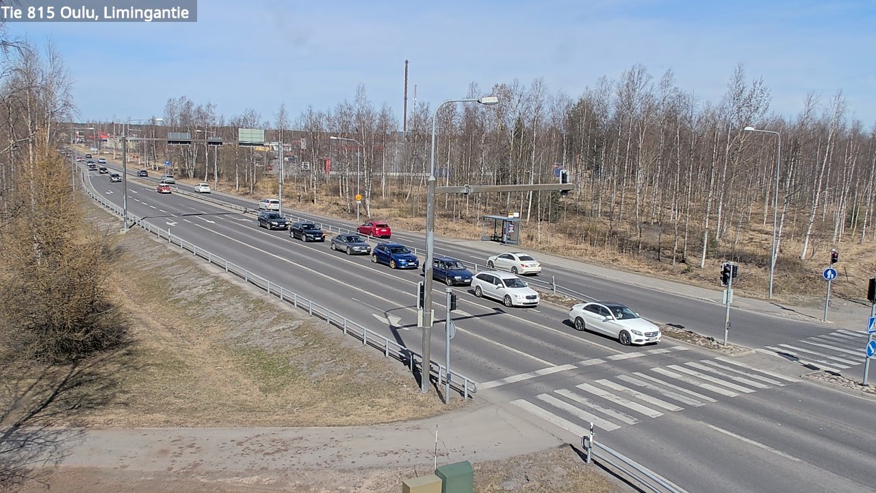 Weather Camera Image Road 815 Oulu, Limingantie, Oulu, Pohjois-Pohjanmaa