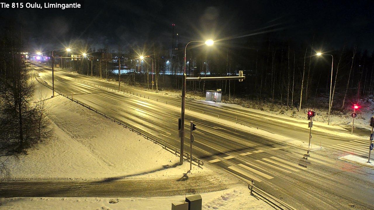 Weather Camera Image Road 815 Oulu, Limingantie, Oulu, Pohjois-Pohjanmaa