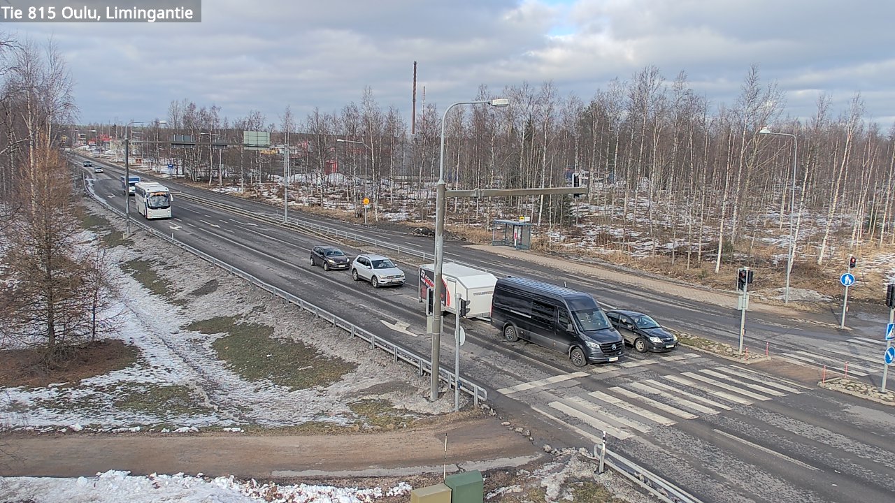 Weather Camera Image Road 815 Oulu, Limingantie, Oulu, Pohjois-Pohjanmaa