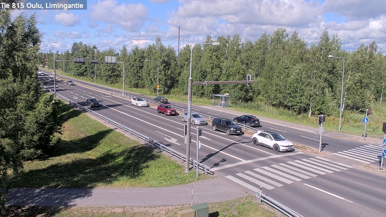 Kelikamerat Kuva Tie 815 Oulu, Limingantie, Oulu, Pohjois-Pohjanmaa