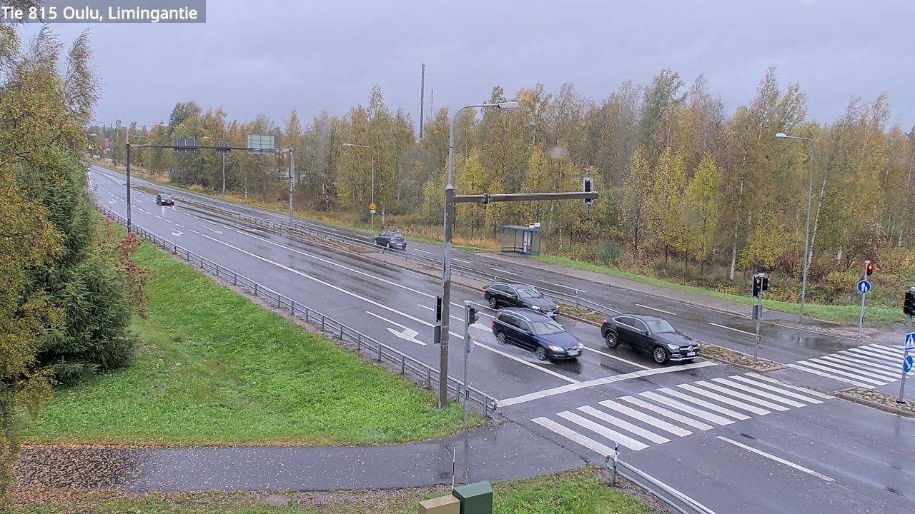 Weather Camera Image Väg 815 Oleåborg, Limingantie, Oulu, Pohjois-Pohjanmaa