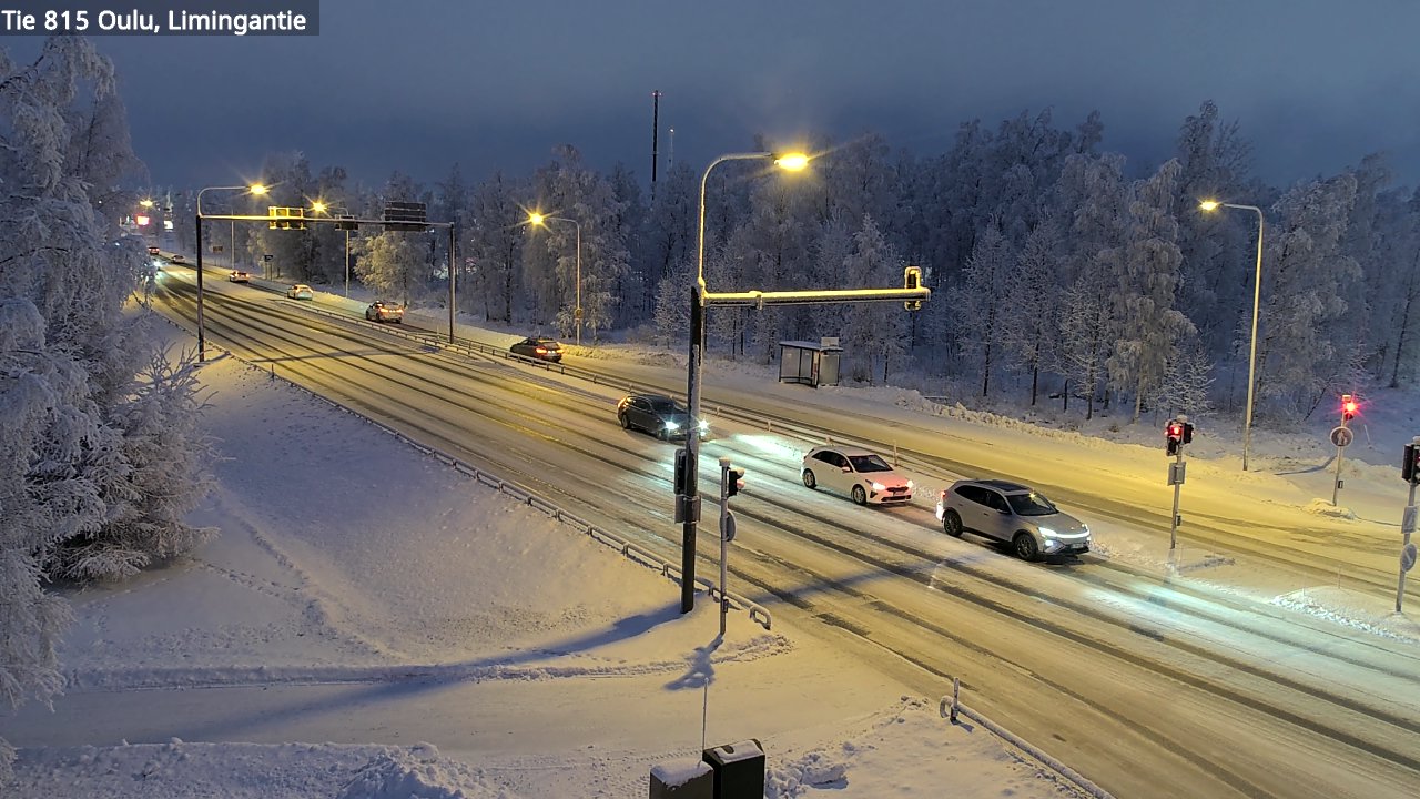 Weather Camera Image Road 815 Oulu, Limingantie, Oulu, Pohjois-Pohjanmaa