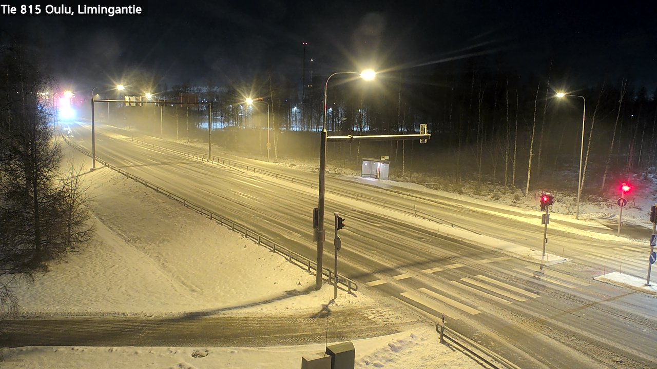 Weather Camera Image Road 815 Oulu, Limingantie, Oulu, Pohjois-Pohjanmaa