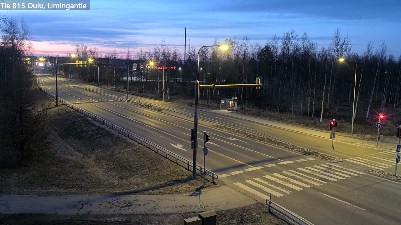 Weather Camera Image Road 815 Oulu, Limingantie, Oulu, Pohjois-Pohjanmaa