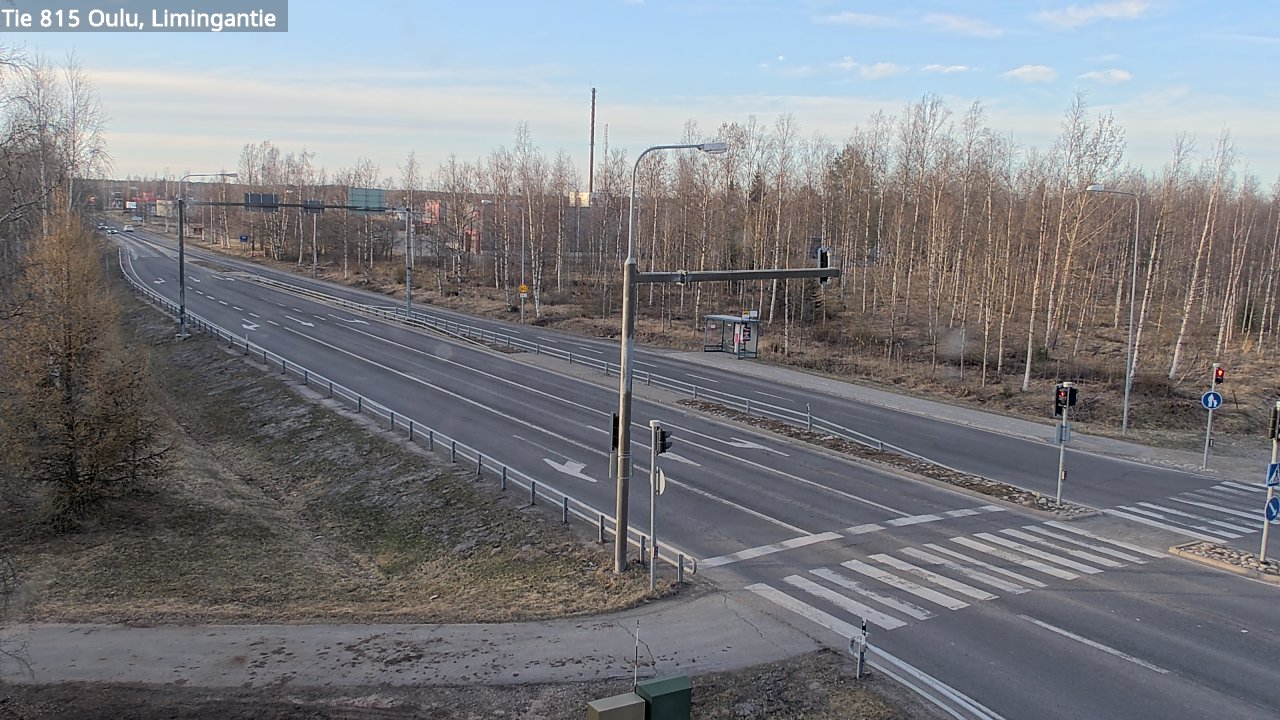 Weather Camera Image Road 815 Oulu, Limingantie, Oulu, Pohjois-Pohjanmaa