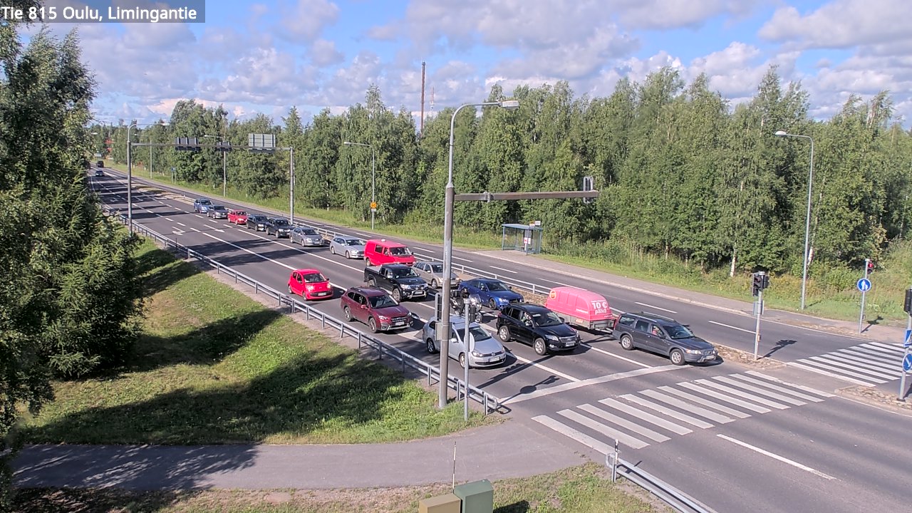 Kelikamerat Kuva Tie 815 Oulu, Limingantie, Oulu, Pohjois-Pohjanmaa