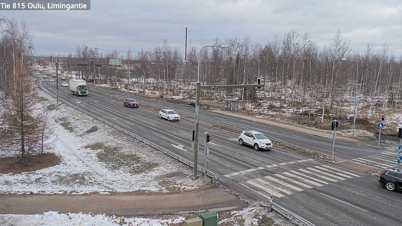 Weather Camera Image Road 815 Oulu, Limingantie, Oulu, Pohjois-Pohjanmaa