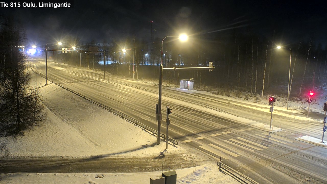 Weather Camera Image Road 815 Oulu, Limingantie, Oulu, Pohjois-Pohjanmaa