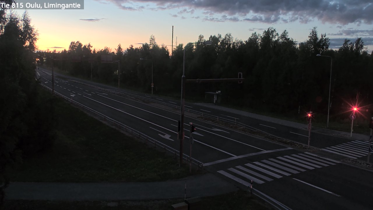 Kelikamerat Kuva Tie 815 Oulu, Limingantie, Oulu, Pohjois-Pohjanmaa