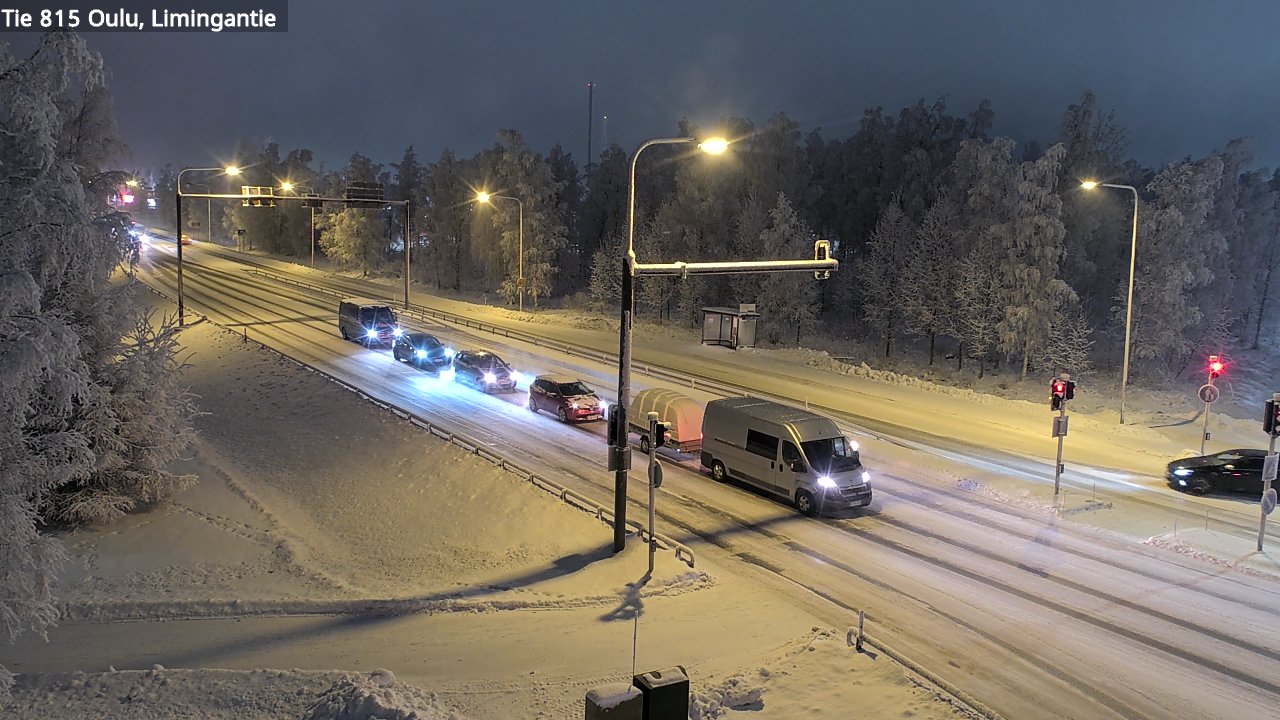Weather Camera Image Road 815 Oulu, Limingantie, Oulu, Pohjois-Pohjanmaa