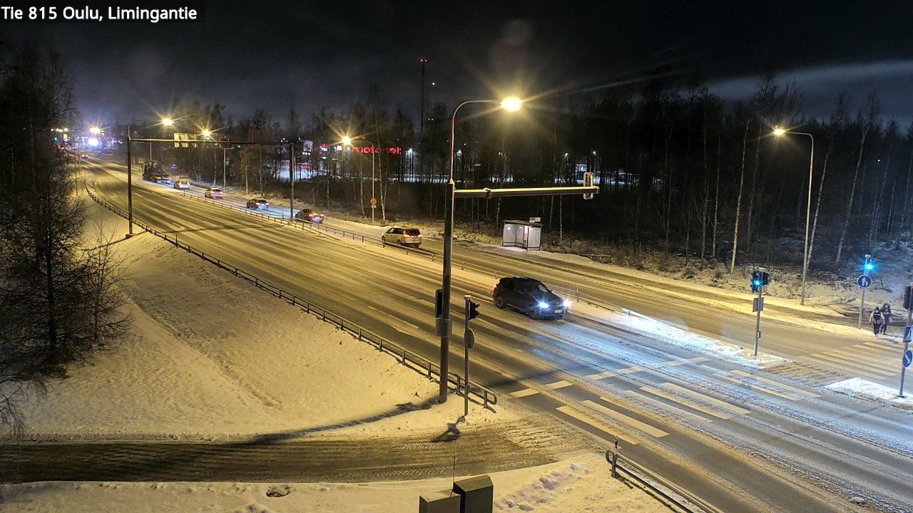 Weather Camera Image Road 815 Oulu, Limingantie, Oulu, Pohjois-Pohjanmaa