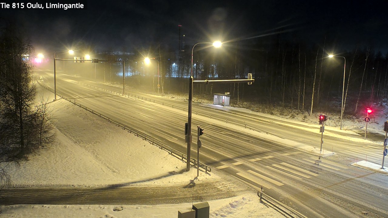 Weather Camera Image Road 815 Oulu, Limingantie, Oulu, Pohjois-Pohjanmaa