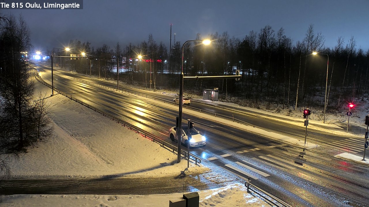 Weather Camera Image Road 815 Oulu, Limingantie, Oulu, Pohjois-Pohjanmaa