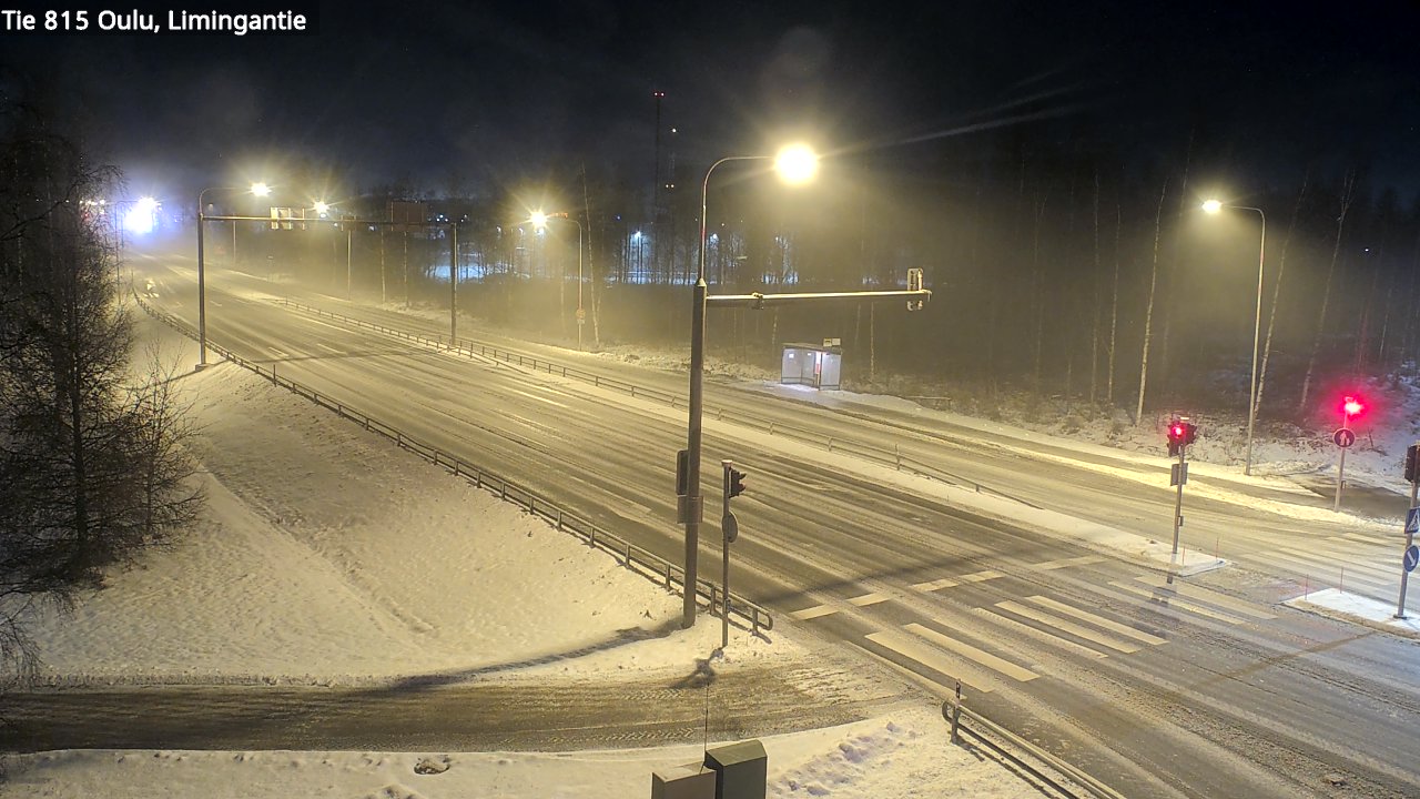 Weather Camera Image Road 815 Oulu, Limingantie, Oulu, Pohjois-Pohjanmaa