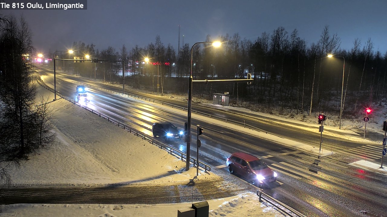 Weather Camera Image Road 815 Oulu, Limingantie, Oulu, Pohjois-Pohjanmaa
