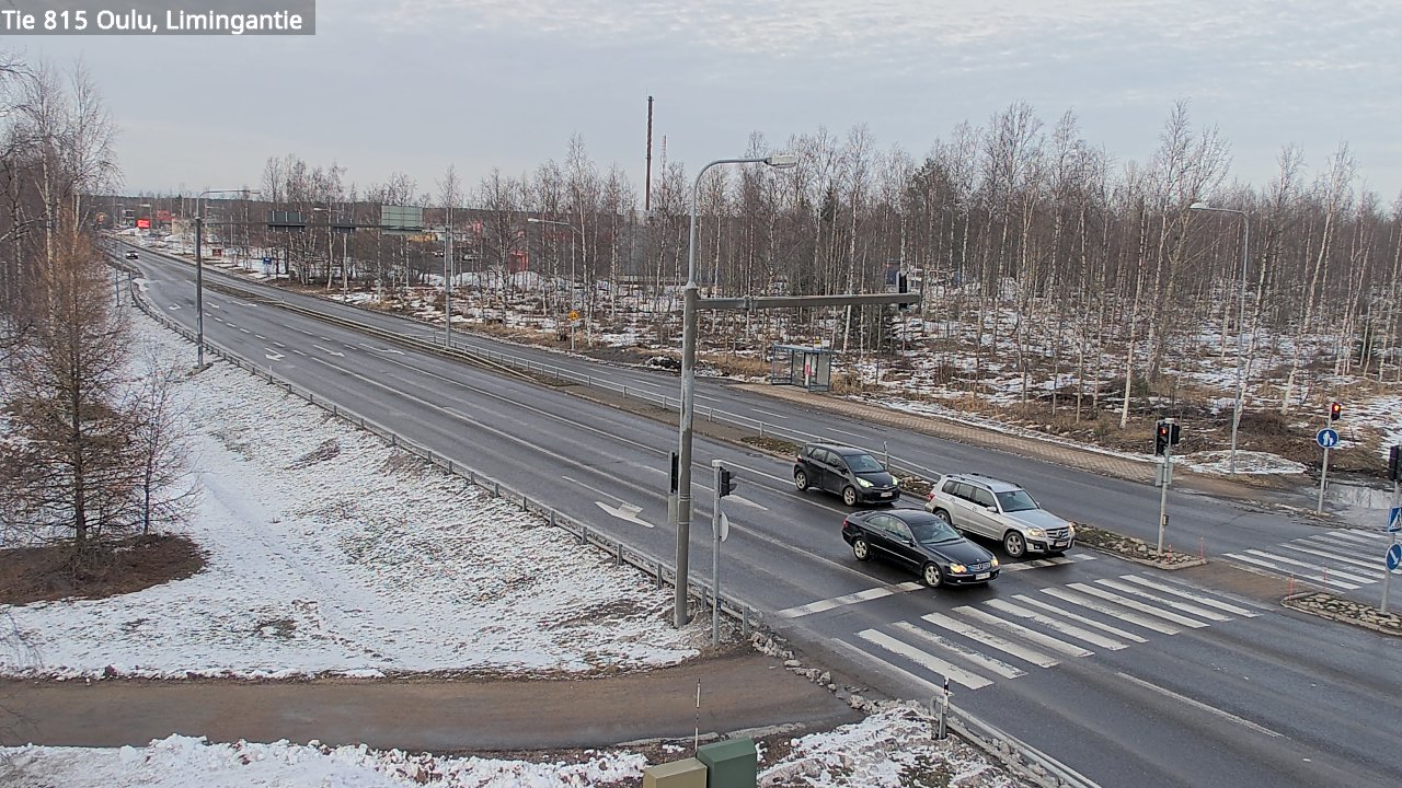 Kelikamerat Kuva Tie 815 Oulu, Limingantie, Oulu, Pohjois-Pohjanmaa