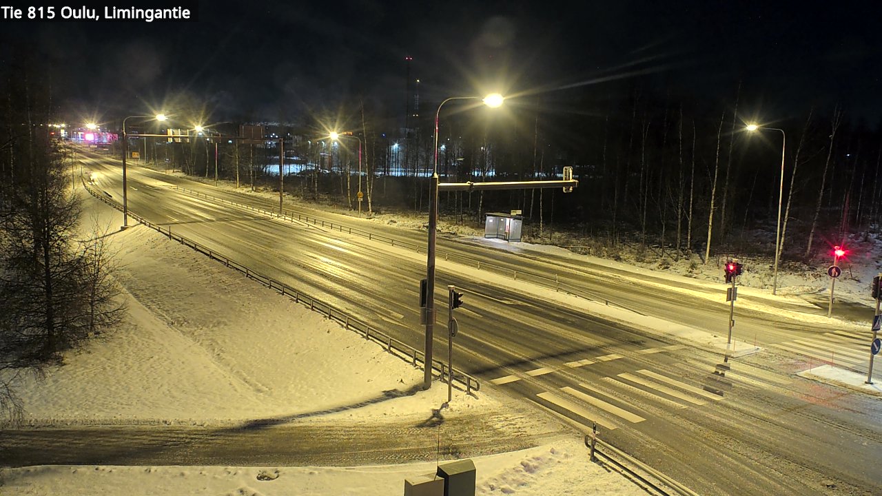 Weather Camera Image Road 815 Oulu, Limingantie, Oulu, Pohjois-Pohjanmaa