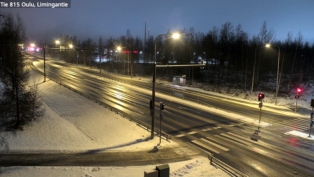 Weather Camera Image Road 815 Oulu, Limingantie, Oulu, Pohjois-Pohjanmaa