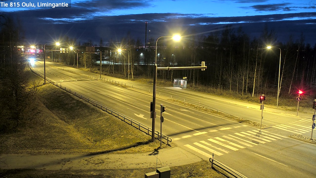 Weather Camera Image Road 815 Oulu, Limingantie, Oulu, Pohjois-Pohjanmaa