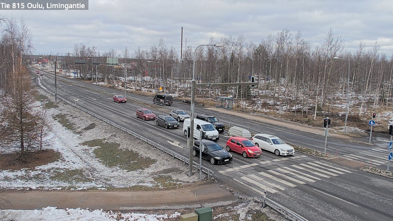 Weather Camera Image Road 815 Oulu, Limingantie, Oulu, Pohjois-Pohjanmaa