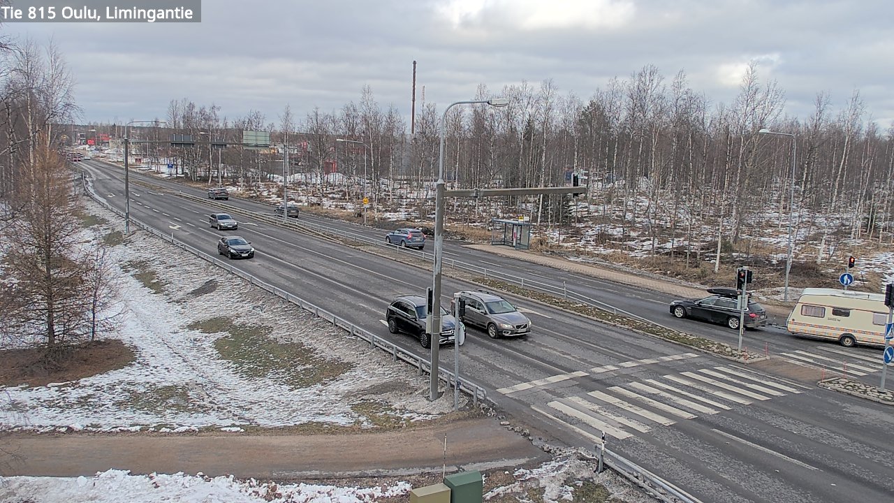 Weather Camera Image Road 815 Oulu, Limingantie, Oulu, Pohjois-Pohjanmaa
