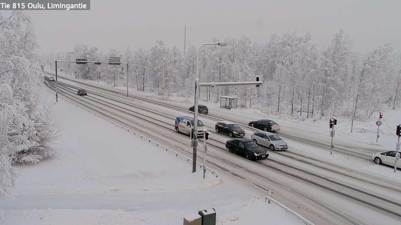 Weather Camera Image Road 815 Oulu, Limingantie, Oulu, Pohjois-Pohjanmaa