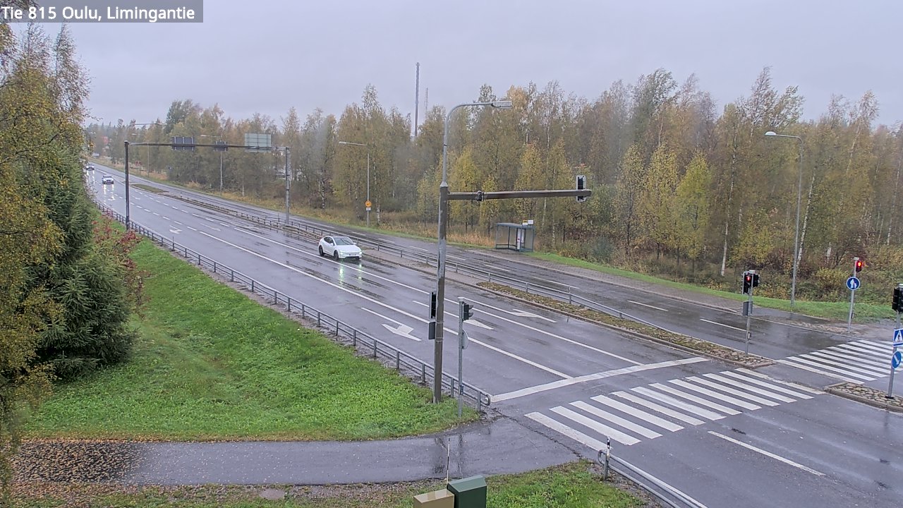 Weather Camera Image Väg 815 Oleåborg, Limingantie, Oulu, Pohjois-Pohjanmaa