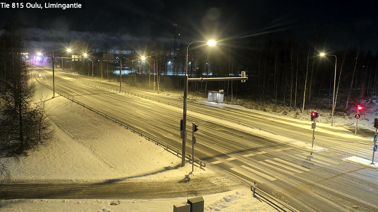 Weather Camera Image Road 815 Oulu, Limingantie, Oulu, Pohjois-Pohjanmaa