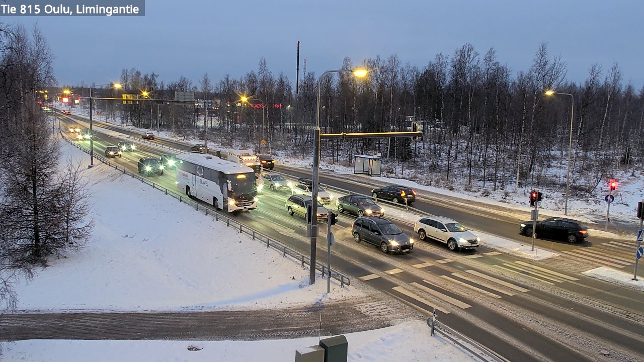 Weather Camera Image Road 815 Oulu, Limingantie, Oulu, Pohjois-Pohjanmaa