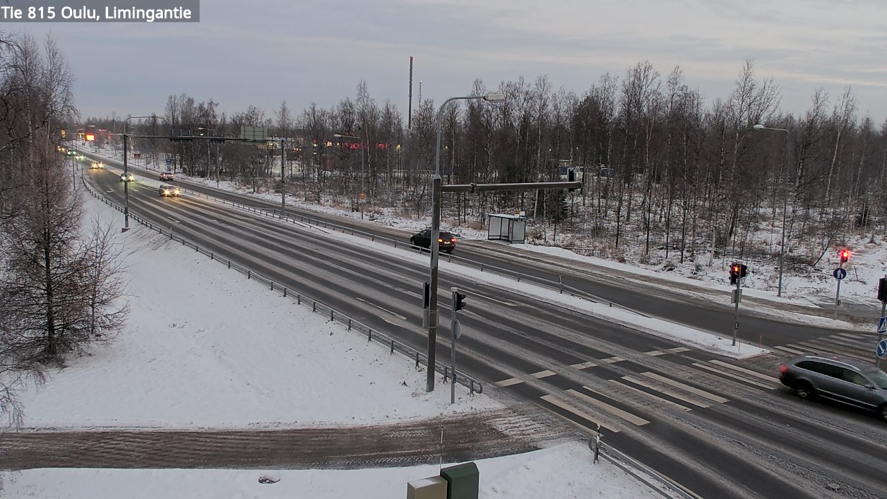 Weather Camera Image Road 815 Oulu, Limingantie, Oulu, Pohjois-Pohjanmaa