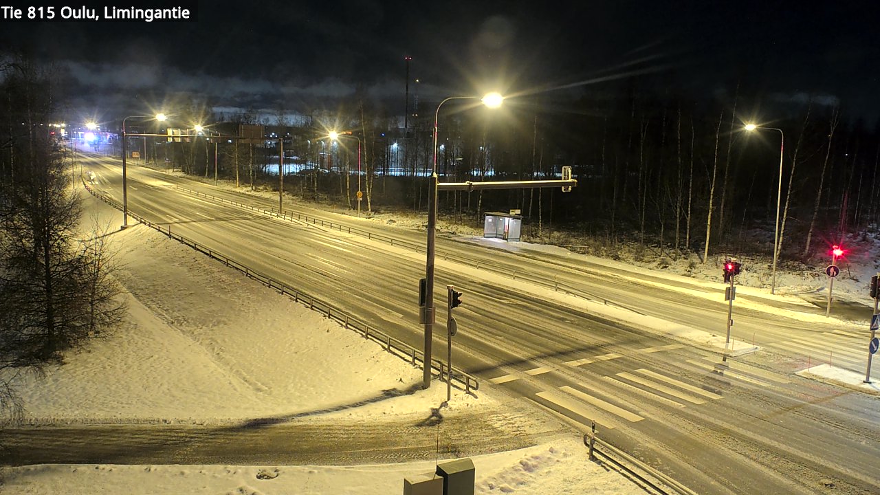 Weather Camera Image Road 815 Oulu, Limingantie, Oulu, Pohjois-Pohjanmaa