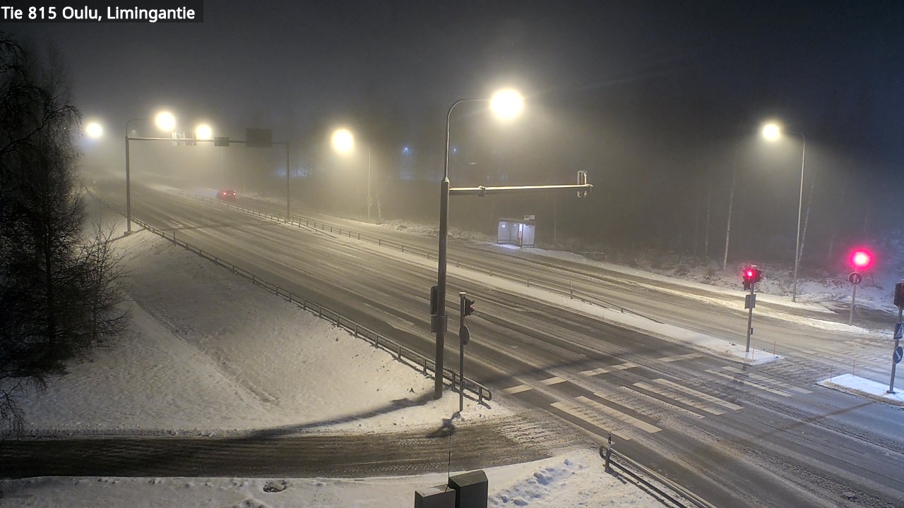 Weather Camera Image Road 815 Oulu, Limingantie, Oulu, Pohjois-Pohjanmaa