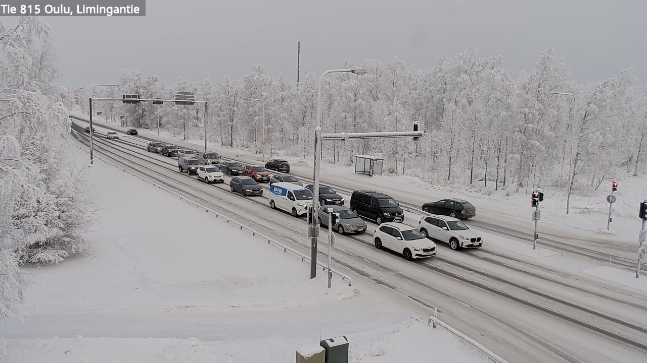 Weather Camera Image Road 815 Oulu, Limingantie, Oulu, Pohjois-Pohjanmaa