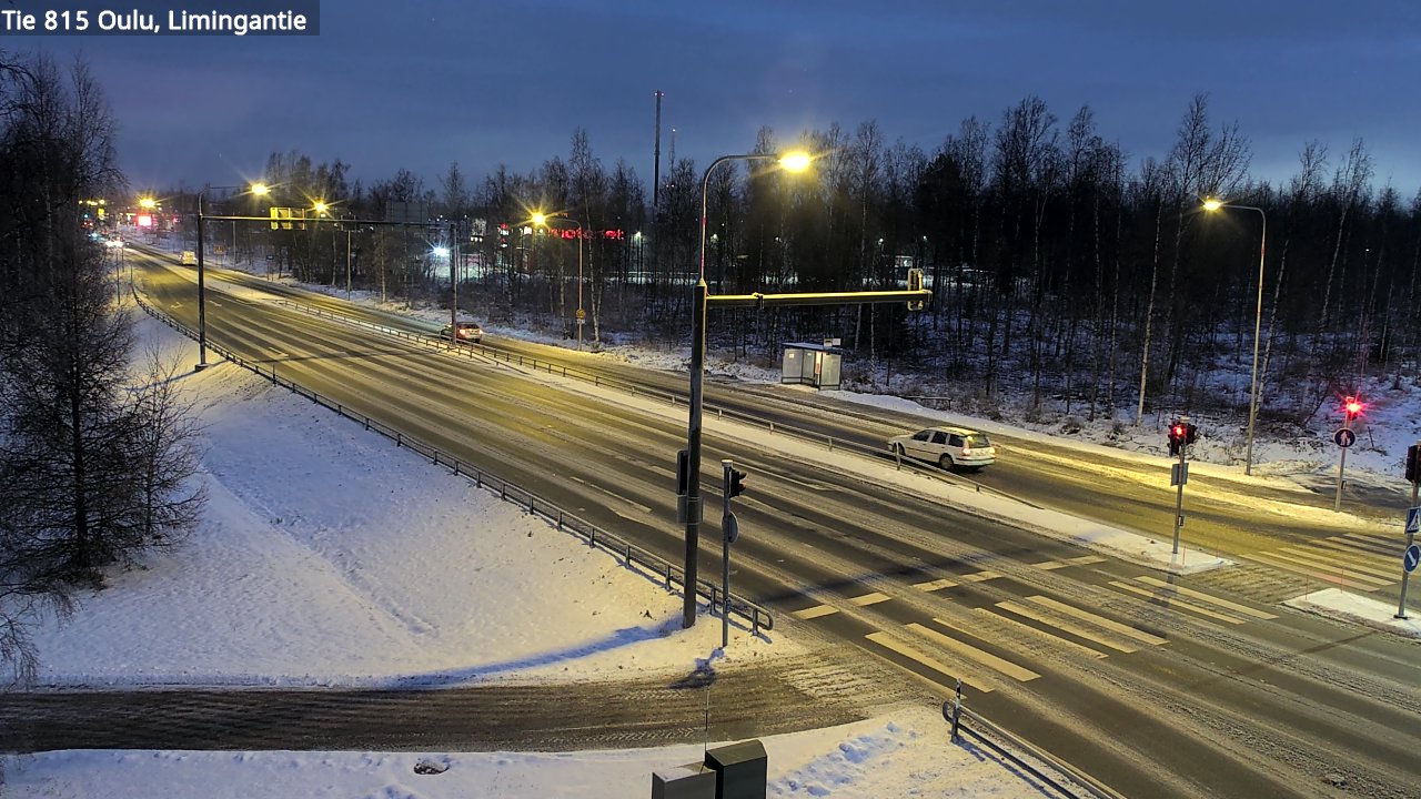 Weather Camera Image Road 815 Oulu, Limingantie, Oulu, Pohjois-Pohjanmaa