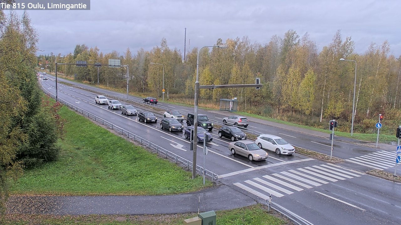 Weather Camera Image Väg 815 Oleåborg, Limingantie, Oulu, Pohjois-Pohjanmaa