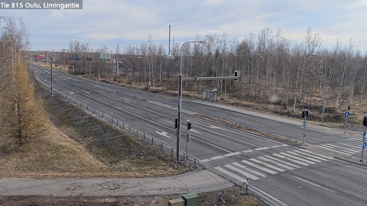 Weather Camera Image Road 815 Oulu, Limingantie, Oulu, Pohjois-Pohjanmaa