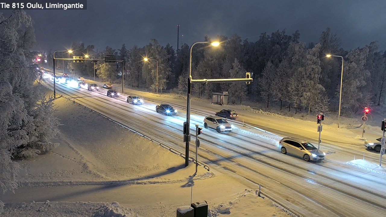 Weather Camera Image Road 815 Oulu, Limingantie, Oulu, Pohjois-Pohjanmaa