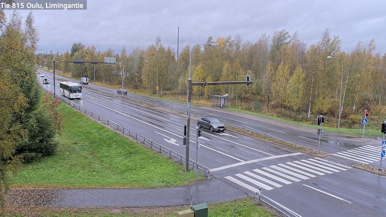 Weather Camera Image Väg 815 Oleåborg, Limingantie, Oulu, Pohjois-Pohjanmaa