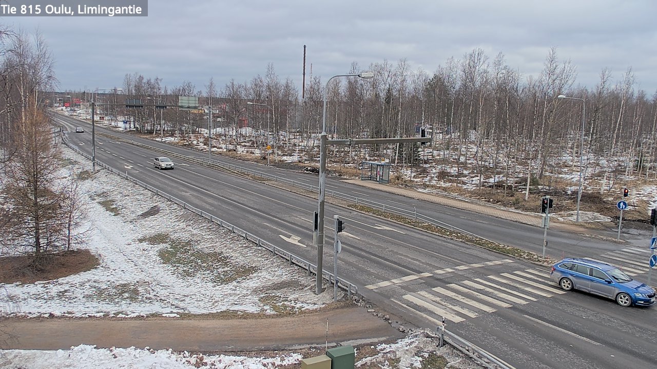 Weather Camera Image Road 815 Oulu, Limingantie, Oulu, Pohjois-Pohjanmaa