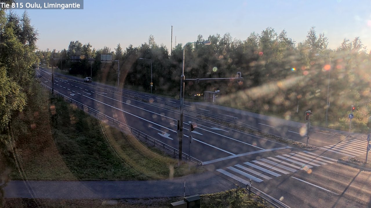 Weather Camera Image Road 815 Oulu, Limingantie, Oulu, Pohjois-Pohjanmaa