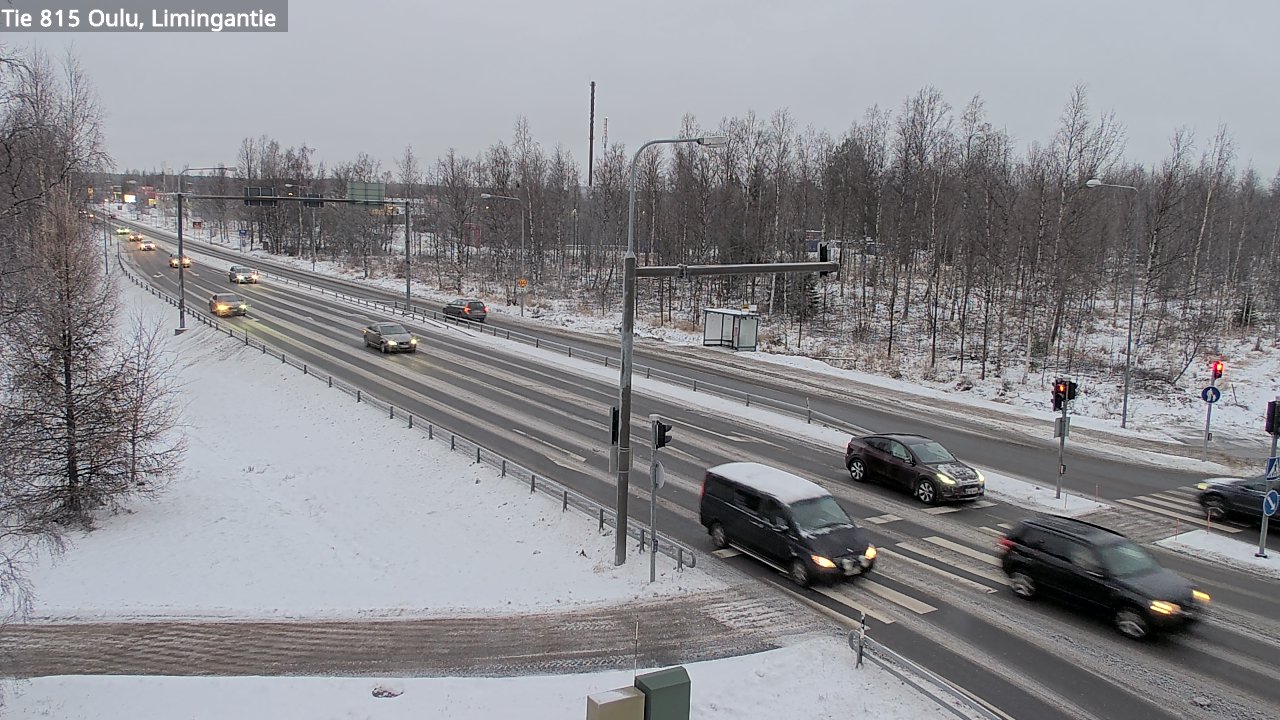 Weather Camera Image Road 815 Oulu, Limingantie, Oulu, Pohjois-Pohjanmaa