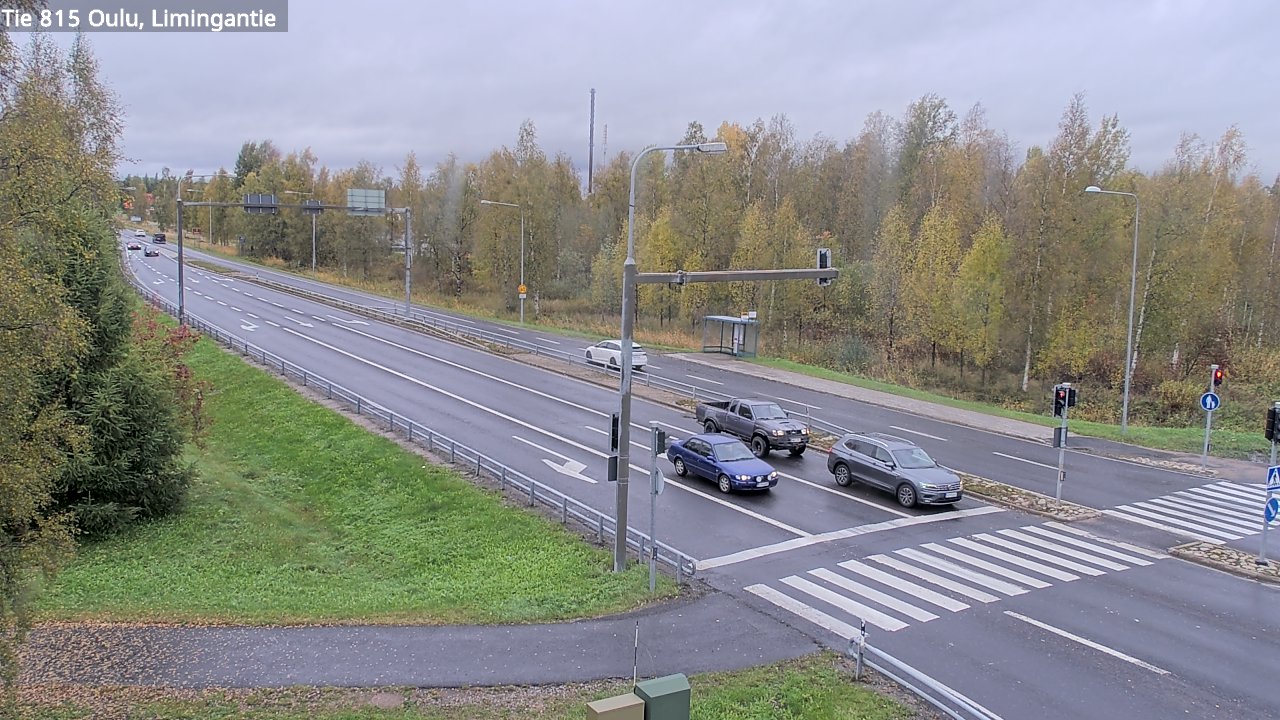 Weather Camera Image Väg 815 Oleåborg, Limingantie, Oulu, Pohjois-Pohjanmaa