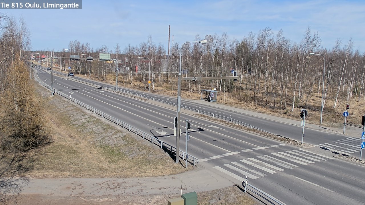 Weather Camera Image Road 815 Oulu, Limingantie, Oulu, Pohjois-Pohjanmaa