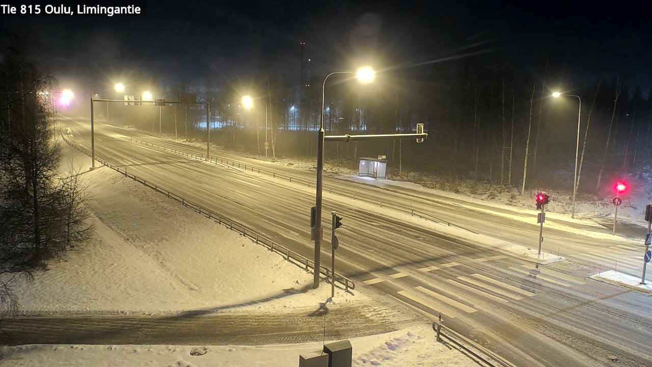 Weather Camera Image Road 815 Oulu, Limingantie, Oulu, Pohjois-Pohjanmaa