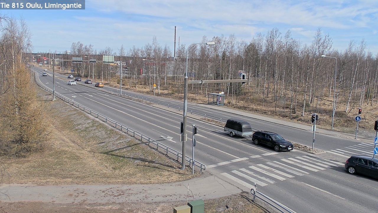 Weather Camera Image Road 815 Oulu, Limingantie, Oulu, Pohjois-Pohjanmaa