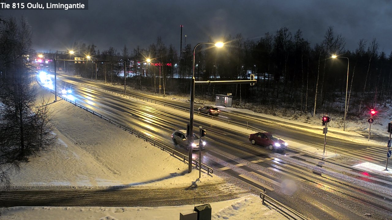Weather Camera Image Road 815 Oulu, Limingantie, Oulu, Pohjois-Pohjanmaa
