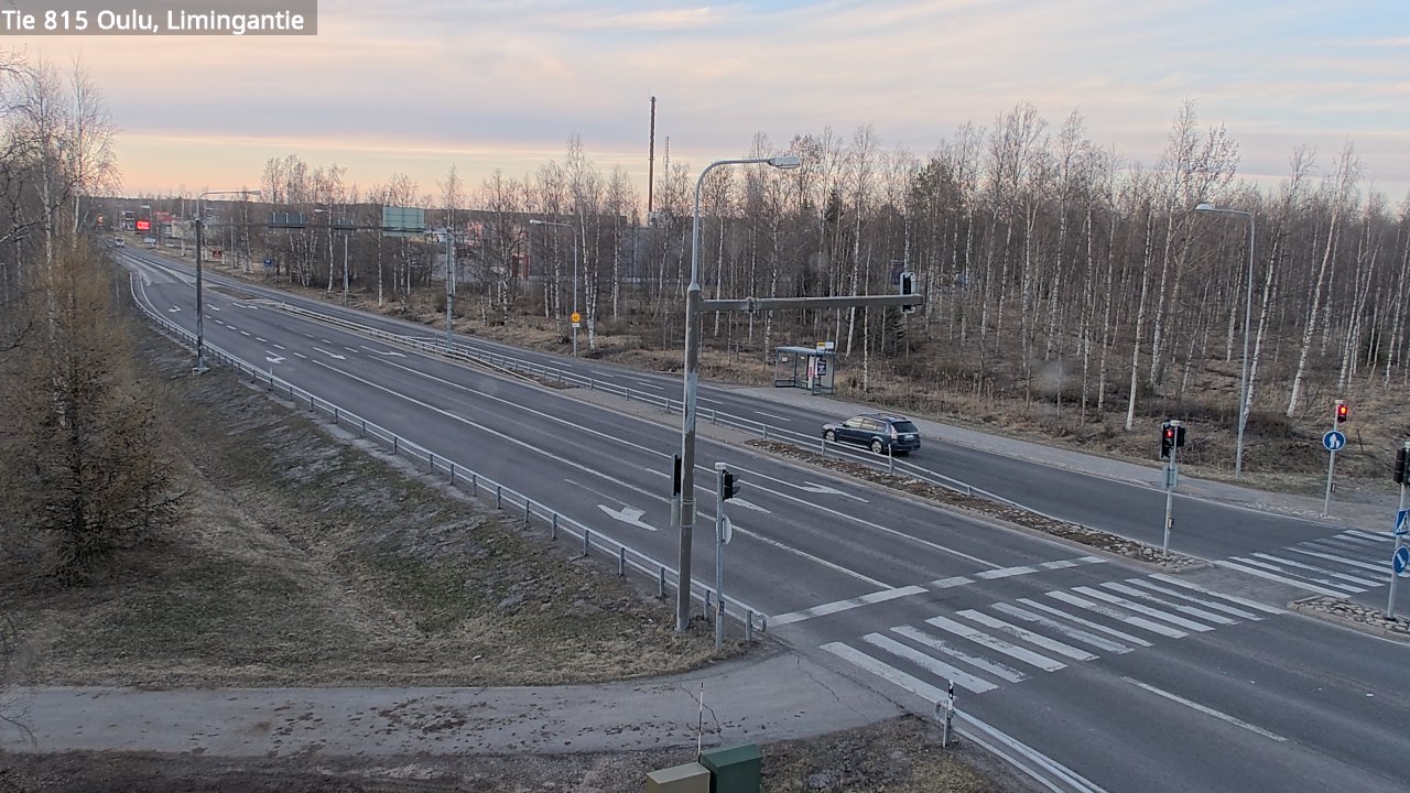Weather Camera Image Road 815 Oulu, Limingantie, Oulu, Pohjois-Pohjanmaa