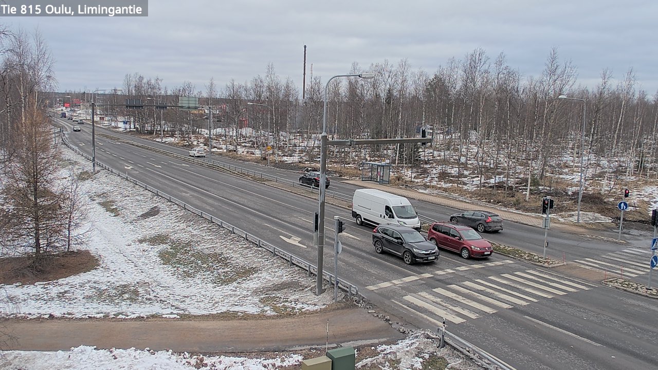 Weather Camera Image Road 815 Oulu, Limingantie, Oulu, Pohjois-Pohjanmaa