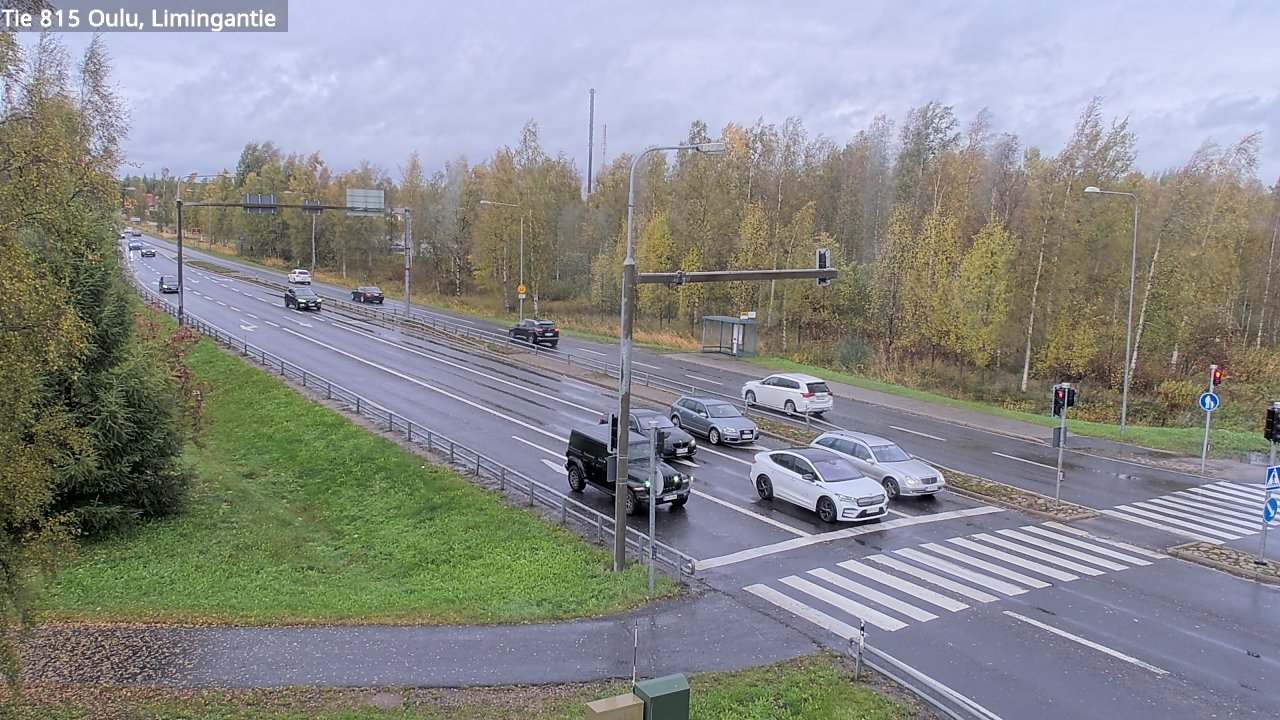 Weather Camera Image Väg 815 Oleåborg, Limingantie, Oulu, Pohjois-Pohjanmaa