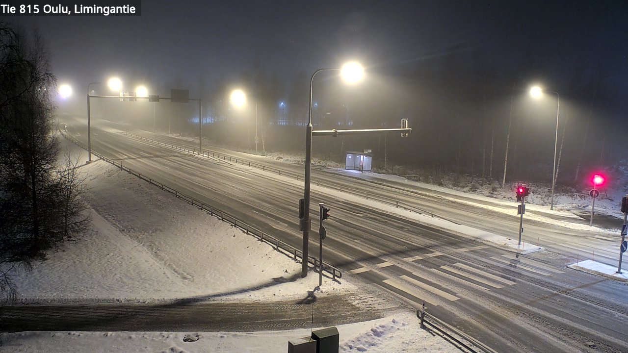 Weather Camera Image Road 815 Oulu, Limingantie, Oulu, Pohjois-Pohjanmaa